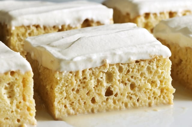 Tres Leches (Whole) 15 Slices.