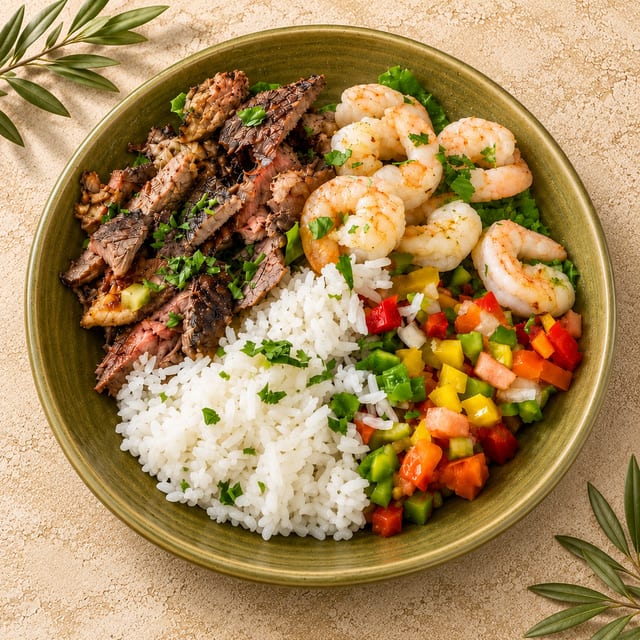SURF & TURF BOWL.