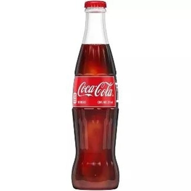 Coke Glass Bottle.